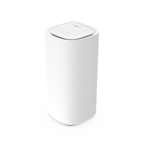 Image of Linksys Velop Pro WiFi 6E Mesh System MX6201-KE - Cognitive Mesh Router with 6 Ghz Band Access & 5.4 Gbps True Gigabit Speed - Whole-Home Coverage up to 3,000 sq. ft. & 200 Devices - 1 Pack