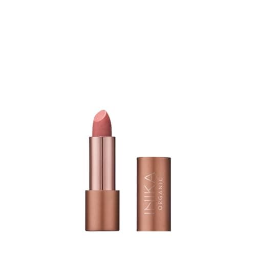 Image of INIKA Organic Lipstick | Non-Toxic, Vegan and Cruelty-Free Makeup Enriched with Jojoba Oil, Moisturizing Shea Butter and Long-Lasting Pigment | Spring Bloom