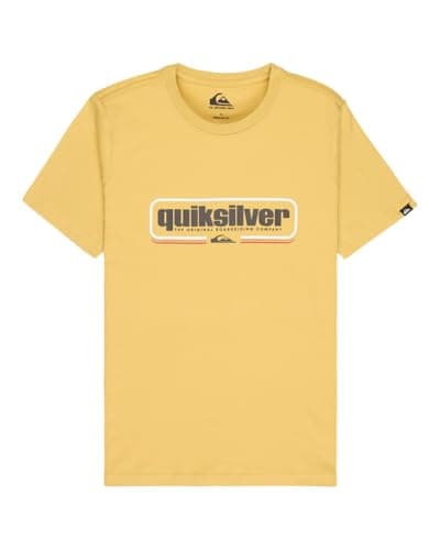Image of Quiksilver Short-Sleeved T-Shirt EV Box Shaped SS Boy's Yellow 14