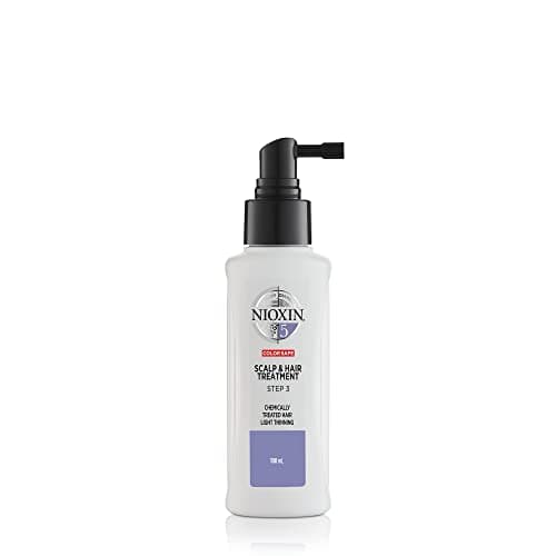 Image of Nioxin 3-Part System, System 5 Chemically Treated Hair with Light Thinning, Hair Thickening Treatment, Scalp Therapy, Hair & Scalp Treatment 100ml