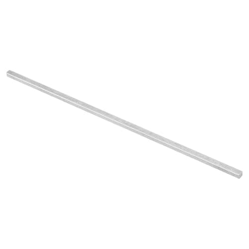 Image of sourcing map Square Steel Key Stock, 1/4" x 1/4" x 12" Cold-Drawn 45# Steel Bars Precision Key Stock for Gearbox Coupling, Silver Tone