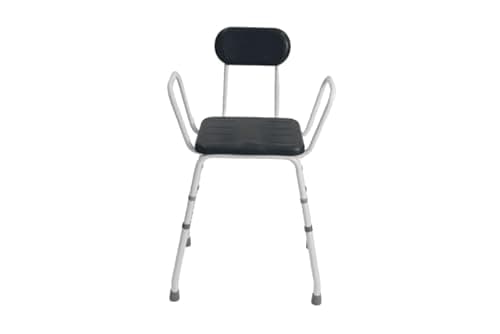 Image of The Ramp People Portable Perching Stool - Height Adjustable Armrests Backrest