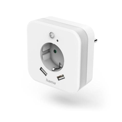 Image of Hama 00223498 power plug adapter Type F White