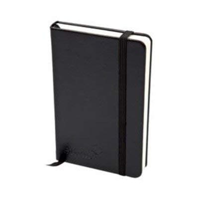 Image of Silvine Executive Soft Feel Notebook Ruled with Marker Ribbon 160pp 90gsm A5