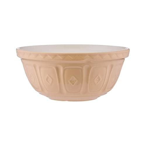 Image of Mason Cash Cane Mixing Bowl Size 12 | Iconic 29cm Earthenware Bowl | 4 Litre Capacity | Dishwasher Safe | Classic British Design