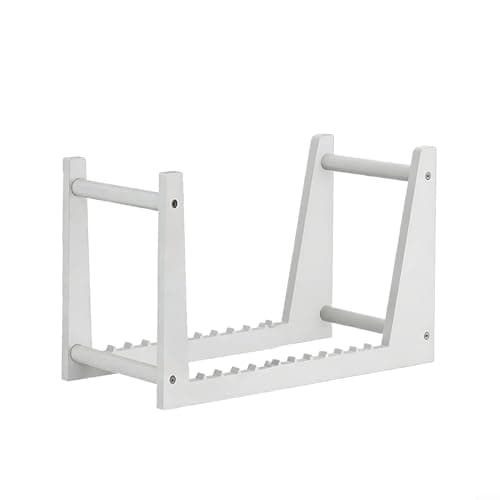Image of Acrylic Vinyl Record Holder for Desktop, Modern CD Storage Rack & Album Display Stand, Clear Organizer for LPs in Office Home Living Room, Sturdy Space-Saving(White)
