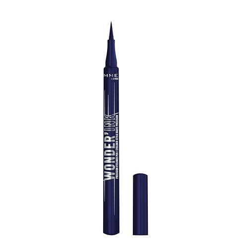 Image of Rimmel Wonder'Ink Precision Liquid Eyeliner Pen, 003 Aquatic Aria, Waterproof, Smudge-proof, Long-Lasting, Highly Pigmented Formula, True Matte Finish, Soft Felt Tip, Cruelty Free, Vegan