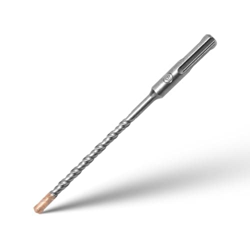 Image of SDS Plus Hammer Drill Bits 6mm x 160mm Cross Drill Bits 4 Cutter Carbide Head Hammer Bit Tungsten Carbide Tip Rotary Impact Masonry Bit for Masonry, Stone, Concrete, Brick, Tiles