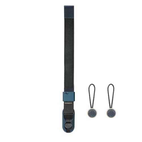 Image of Peak Design Cuff Camera Wrist Strap, Ocean, Compatible with DSLR, Compact and Point-and-Shoot Cameras, Low Profile, Quick Release and Connection, 200 lb Capacity, Camera Straps for Photographers