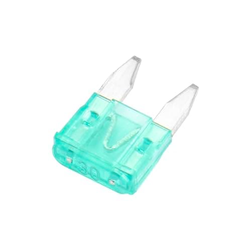 Image of Heschen Mini Blade Fuse ATM-30 Auto Assorted Car SUV Truck 30A Emerald Pack of 50