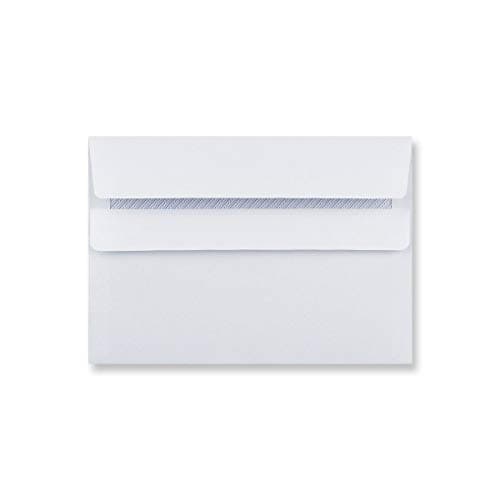 Image of EPOSGEAR® A6/C6 Plain White Self Seal Wallet Envelopes 162mm x 114mm 90gsm (Pack of 50 Envelopes)