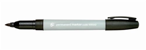 Image of 5 Star Permanent Marker Fine 0.8mm Line Black Ref K90-01 [Pack of 10]
