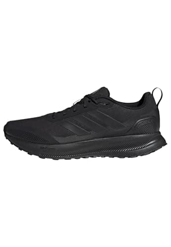 Image of adidas Men's RUNFALCON 5 TR Running Shoes, Core Black/Core Black/Carbon, 11 UK