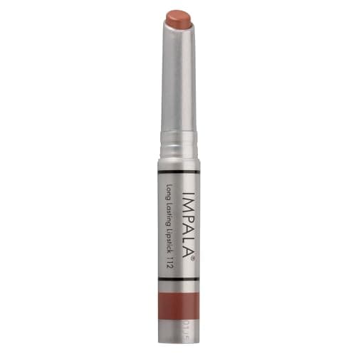 Image of IMPALA | Longlasting Lip Color Matte Purple Brown No. 112 | Permanent Lipstick, Creamy Texture | Long-Lasting | Hydrating Full-Coverage Lip Color | Moisturizes and Nurtures