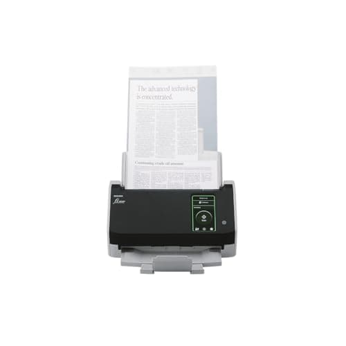 Image of RICOH - fi-8040 Scanner, Automatic Document Feeder (ADF) / Manual Feed (Separate/Non separate), Duplex WORKGROUP Scanner, A4, A5, A6, B5, B6, Business Card, Post Card, Letter, Legal and Custom Size