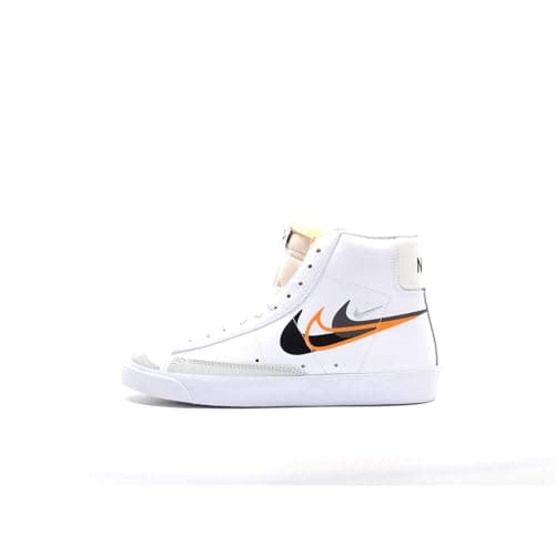 Image of NIKE FN7809-100 Blazer MID '77 Men White/Black-Bright Mandarin-Medium UK 8