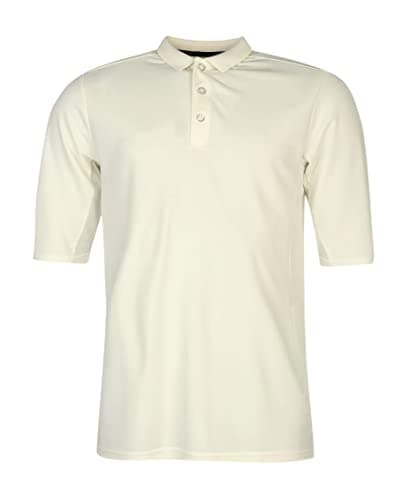 Image of PROSTYLE SPORTS Pro Junior Three Quarter Cricket Shirt Top Match Playing Kit Unisex (MB (9-10 Years)) White