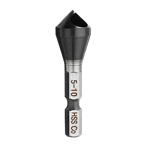 Image of DOUDINGMAO Alloy-Steel HRC89 TiAlN Countersink Deburring Chamfer Drill Bit 1-4mm/2-5mm/5-10mm/10-15mm Inner Hole
