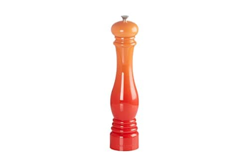 Image of Le Creuset Classic Adjustable Salt Grinder, Large, Chip-Resistant ABS Plastic, Anti-Corrosion, 518 g, Volcanic, 96002800090000