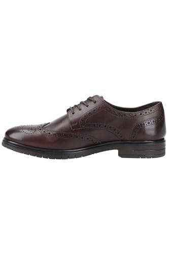 Image of Hush Puppies Male Santiago Lace Shoes, Brown, 11
