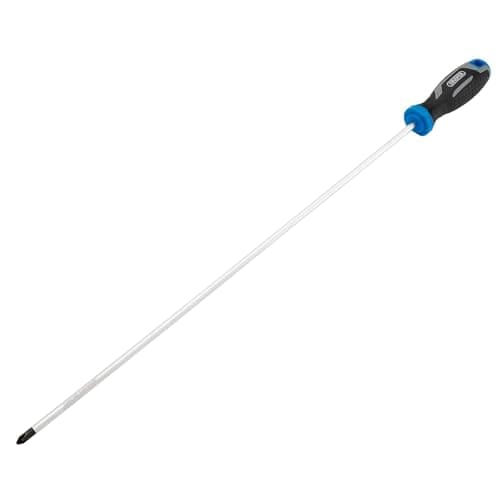 Image of Draper Phillips Soft Grip Screwdriver, PH2 x 450mm - 13363 - Magnetic Tip, CRV Blade