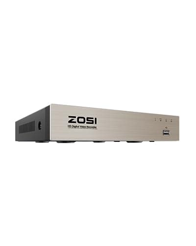 Image of ZOSI H.265+ 8 Channel 3K Lite Hybrid 4-in-1 CCTV DVR with AI Human/Vehicle Detection, 5MP Analog/AHD/TVI/CVI Surveillance Video Recorders for 720P, 1080P Security Cameras, Remote Access,No Hard Drive