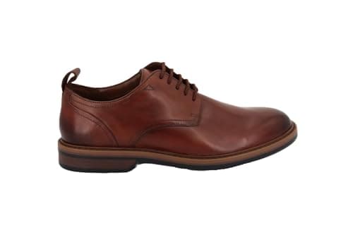 Image of Clarks Aldwin Lace Mens Tan Leather, 9