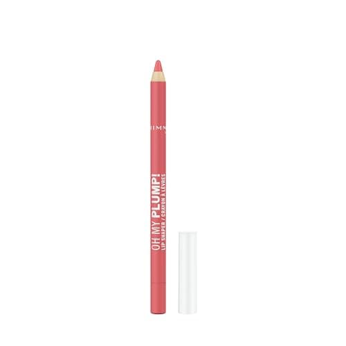 Image of Rimmel OH MY PLUMP! Plumping Lip Liner, 060 Flirty, Fuller-Looking Lips, Highly Pigmented, Ultra-Creamy Formula, Voluminous Look, Define & Sculpt Pout, 5.5g