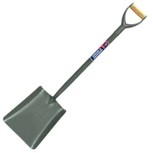 Image of Spear & Jackson 2002AR Square Mouth No.2 Tubular Steel Shovel