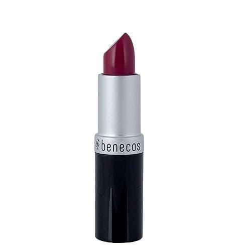 Image of benecos - natural beauty Cosmetics - Lipstick - Shimmering - With Organic Jojoba Oil and Organic Beeswax - Watermelon, 4.5g