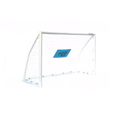 Image of PrecisionPLAY Training Quick Net Garden Football Goal, Easy Set Up Portable, Weather-Resistant and Reinforced,Goal Posts, for All Ages, Size 8ft x 6ft