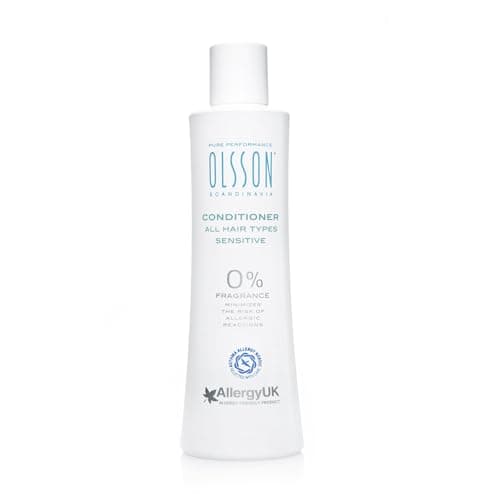 Image of Conditioner For Sensitive Scalp, Fragrance Free Treatment for Psoriasis, Dermatitis & Dandruff – Allergy UK Recommended – Olsson Sensitive - 250ml