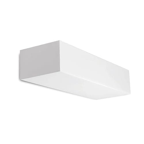 Image of Integral LED Lamia Indoor Decorative Paintable Plaster Wall Mounted Up Light – Requires 1x E14 LED Bulb (Sold separately) – Match Your Interior, Ideal for Bedroom, Living Room, Hallways & Offices
