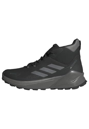 Image of adidas Men's Terrex Trailmaker 2 Mid Gore-TEX Hiking Shoes, Core Black/Carbon/Grey Four, 8 UK