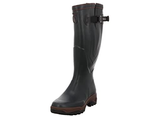 Image of Aigle Men Parcours Vario 2 Khaki Boots Green Size: 9 UK