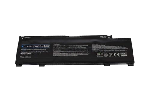 Image of BTI Replacement Battery for Dell XPS 9370 9380 7390 Inspiron 7490 Latitude 3301 replacing OEM part numbers DXGH8 G8VCF H754V // 4-cell 7.6V, 6500mAh