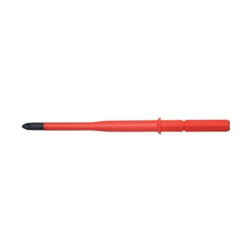 Image of C.K Dextro VDE Spare Blade PZ2 x 100mm, T4925PZ2, Pozidriv Blade for Interchangeable Screwdrivers Set T4925, Electricians Insulated Terminal Screwdriver Pozi, Electrical Screw Driver, Hand Tools