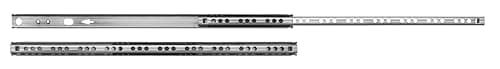 Image of Stolmet Metal Ball Bearing Drawer runner Pr 350mm draw depth for 17mm (4 Pairs)