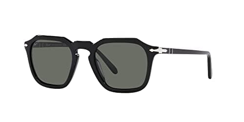 Image of Persol Sunglasses PO3292S 95/58 Unisex color Black green lens size 50 mm