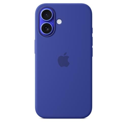 Image of Apple iPhone 16 Silicone Case with MagSafe - Ultramarine 