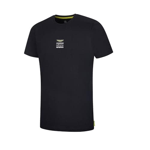 Image of Aston Martin F1 Lifestyle Logo Black T-Shirt (S)