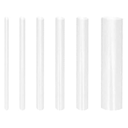 Image of 150Pcs Transparent Heat Shrink Tubing Kit,6 Sizes Ratio 2: 1 Electric Insulation Heat Shrink Tube Tubing Kit,Electrical Wire Cable Shrink Wrap Sleeve for Workshop Hand Tools Wire Repairing