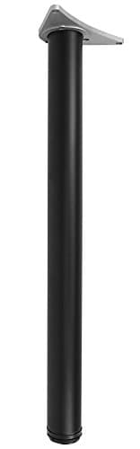 Image of Adjustable Breakfast Bar Worktop Support Table Leg 710, 820, 1100 (710 mm, Black)