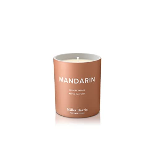 Image of Miller Harris Mandarin Scented Candle 220g – Natural Wax Luxury Candle | Bright & Citrusy Mandarin Aroma
