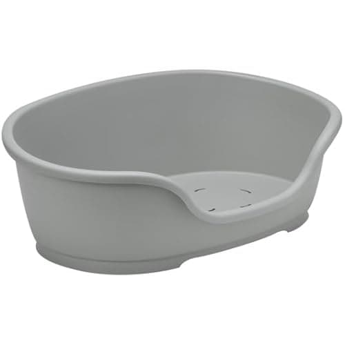 Image of MODERNA PLASTIC DOG BED NO2 OLIVE GREEN SMALL