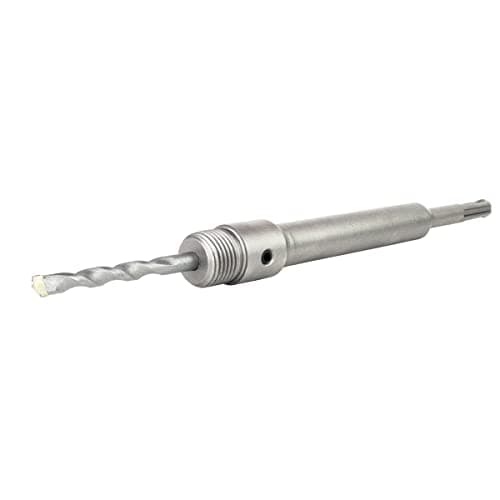 Image of Meccion SDS Plus Shank Adapter 200mm with Pilot Drill - M22 Core Drill Bits Extension Rod for Concrete Hole Saw Drill Bit