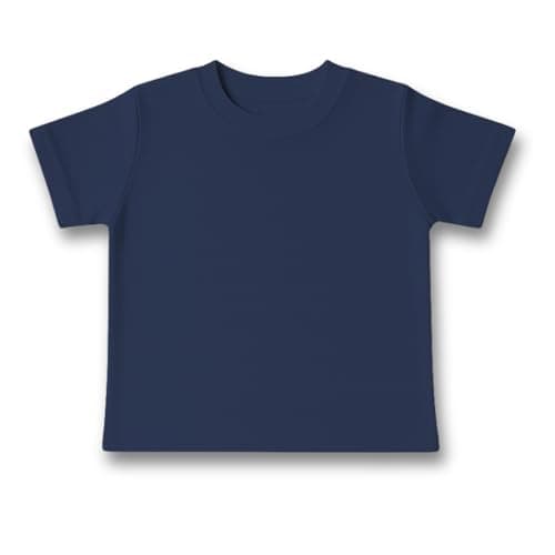 Image of Baby Togs Baby Tee - Premium Quality Top 100% Cotton T-Shirt 200gsm Navy 6-12 Months