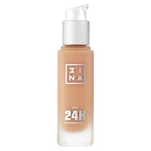 Image of 3INA MAKEUP - Cruelty - Vegan - The 24h Foundation 633 Medium nude - Medium-High Coverage Foundation - Natural Mate Finish - Longwearing - Waterproof - 30 ml - Made in Europe