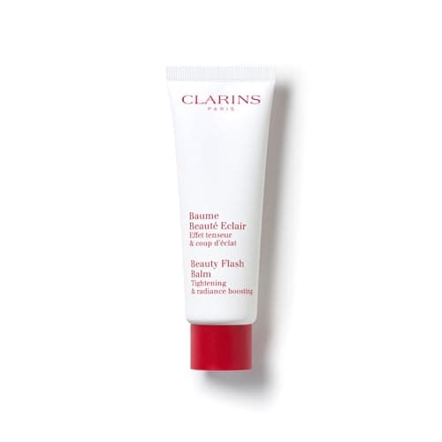 Image of Clarins Beauty Flash Balm 50ml | Radiance Boosting Face Cream with Acerola & Prickly Pear Extracts | Instant Glow & Firming Treatment for Dull, Tired Skin