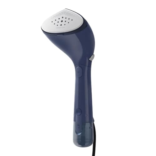 Image of Philips 7000 Series Vertical Steam Iron STH7020/20, 1500 W, 100 ml, Steam 28 g/min, 2 Steam Levels, OptimalTEMP Technology, Dark Blue